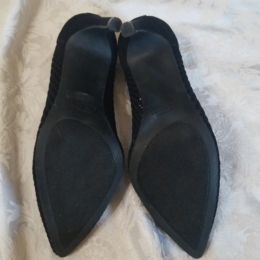 Cute Black Stiletto Heels NWOT - Picture 6 of 8